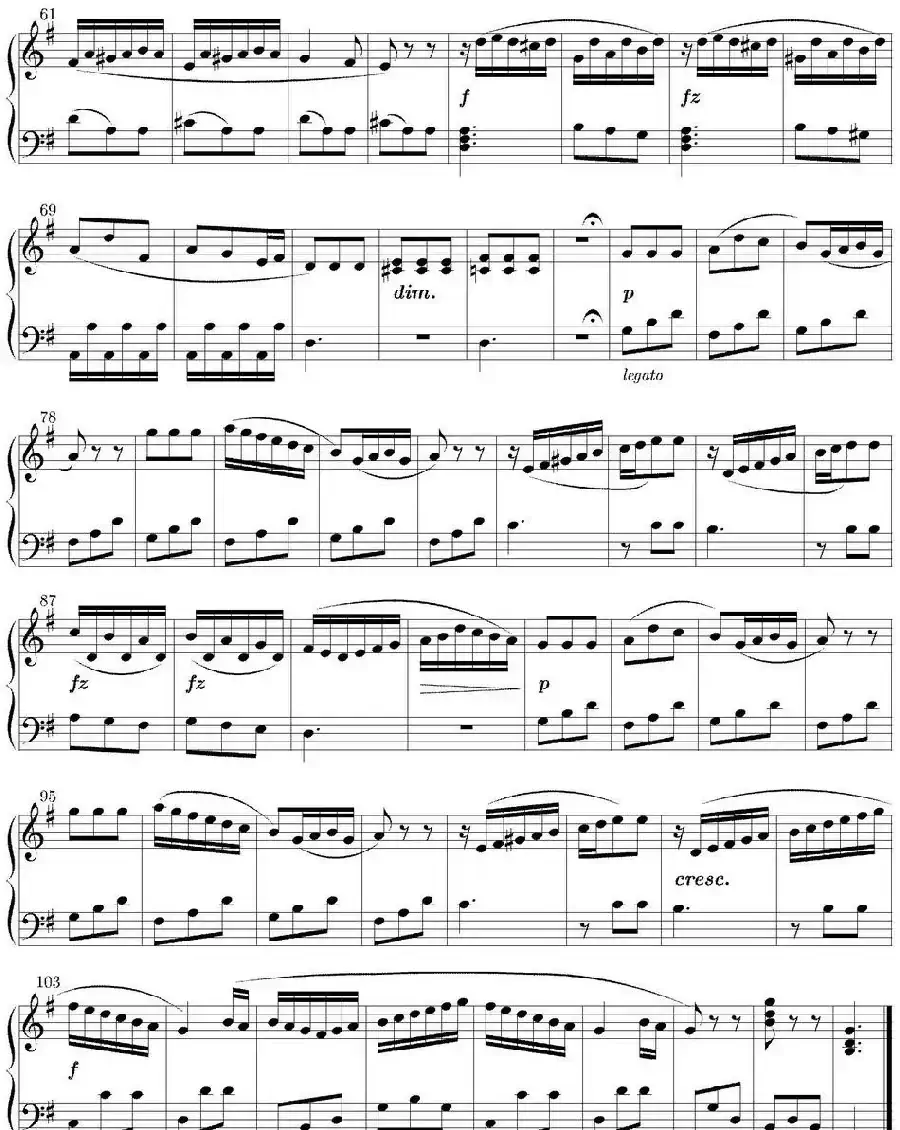 6 Sonatinas Op.36(6首钢琴小奏鸣曲-2)