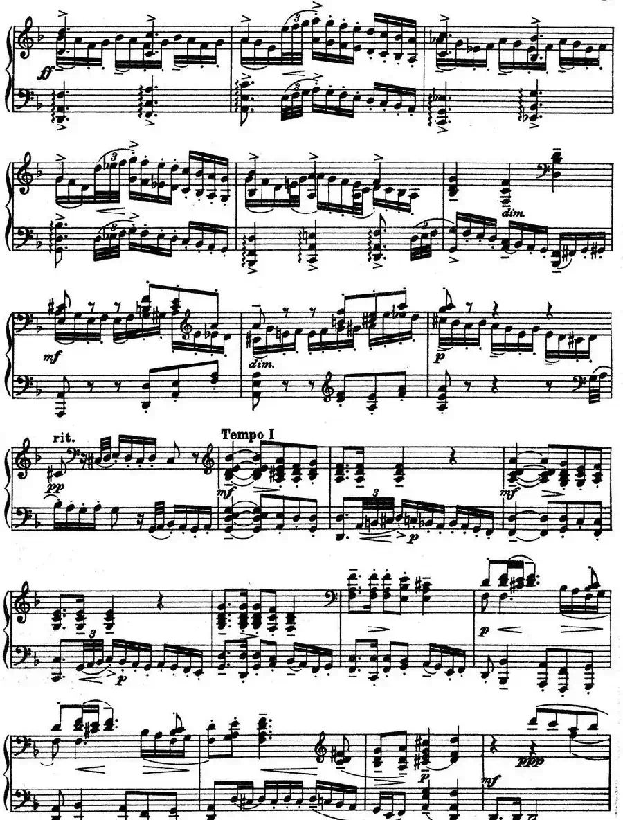 10 Preludes Op.23(拉赫玛尼诺夫10首前奏曲·Ⅲ)