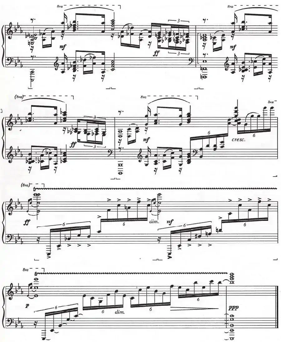 Etude 3.The Man I Love(乔治·格什温练习曲·3、我爱的男人)