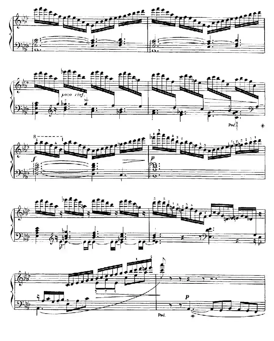 15 Etudes de Vortuosite Op.72(15首辉煌练习曲·11)