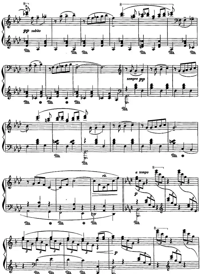 现代钢琴曲:10、浪漫圆舞曲