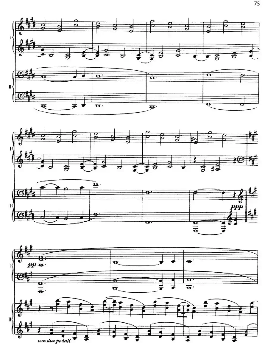 The Planets Op.32(双钢琴)(行星·第五乐章 土星—老年使者)