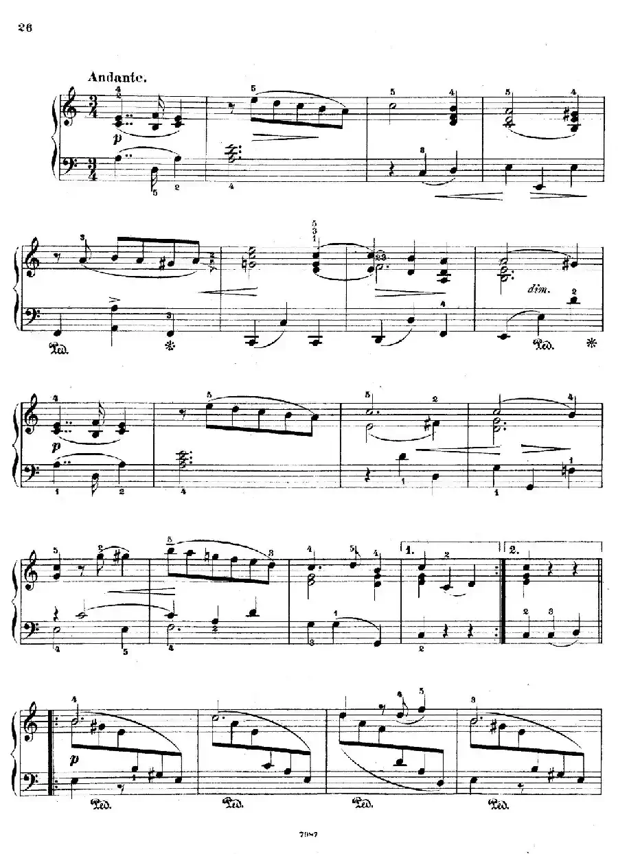 Five Sonatinas Op.70(5首钢琴小奏鸣曲·3)