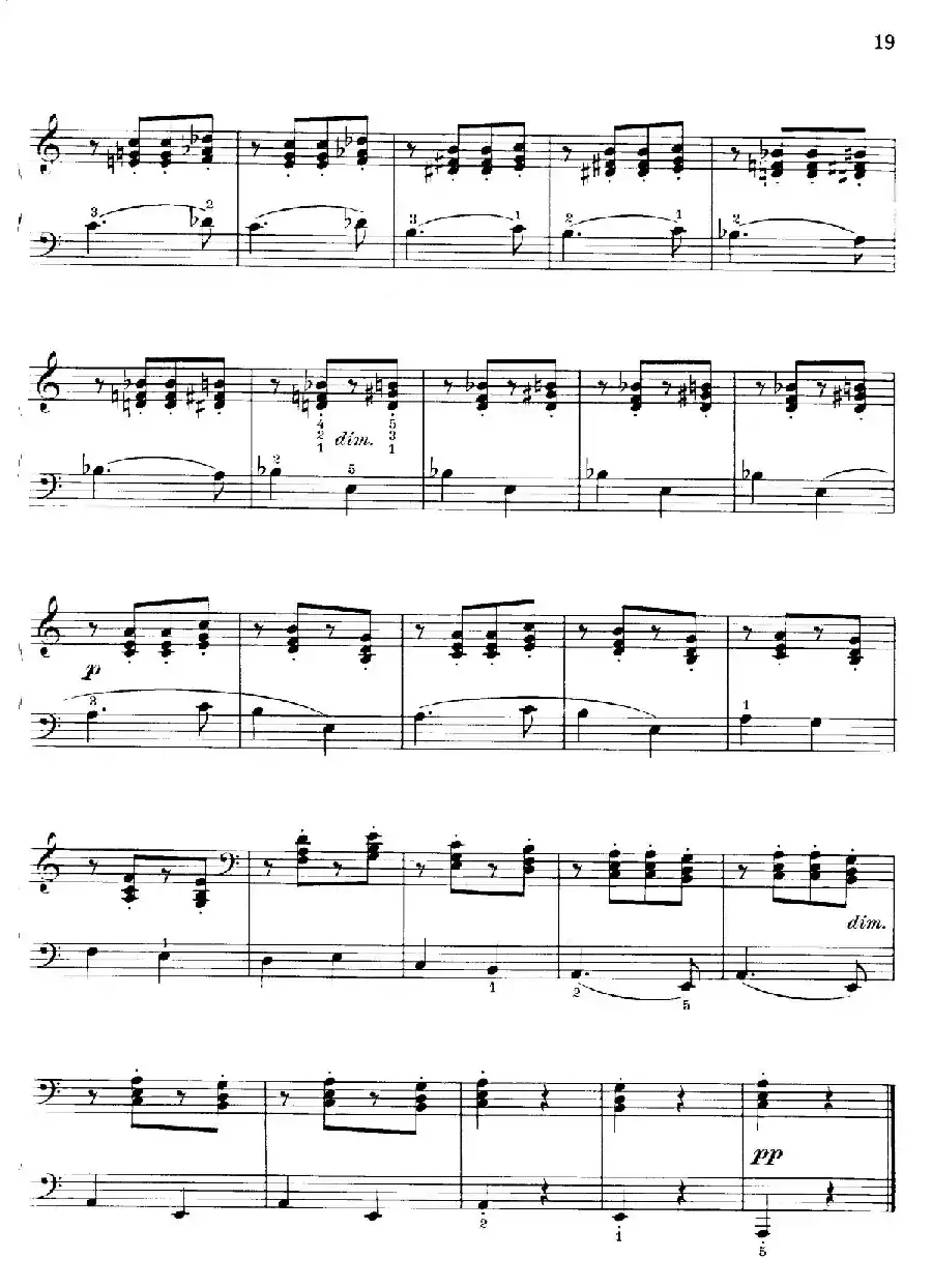 Thirty Pieces For Children Op.27(30首儿童钢琴曲 11—15)