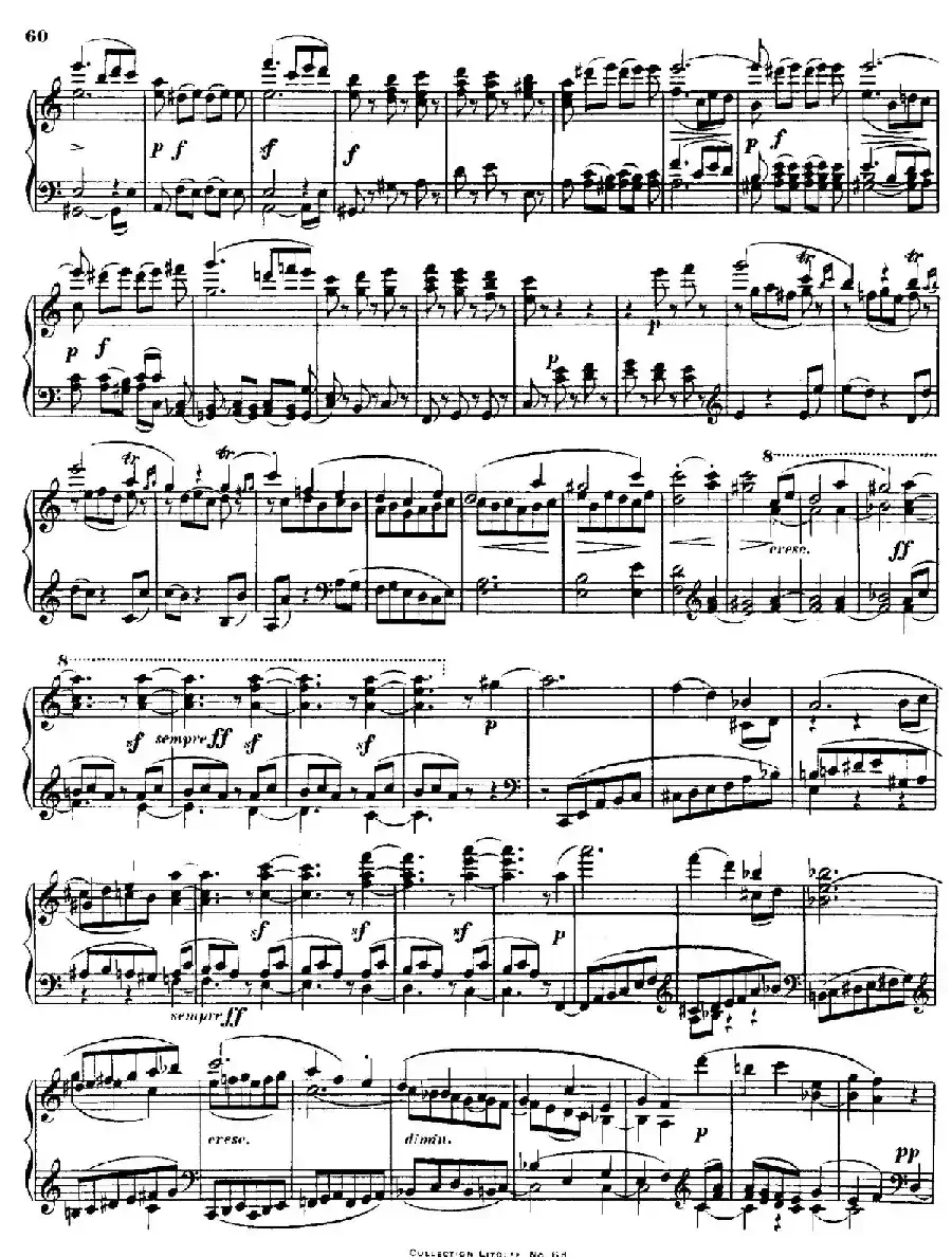 String Quartet No.15 in a Minor Op.132(a小调第十五弦乐四重奏·钢琴独奏版)