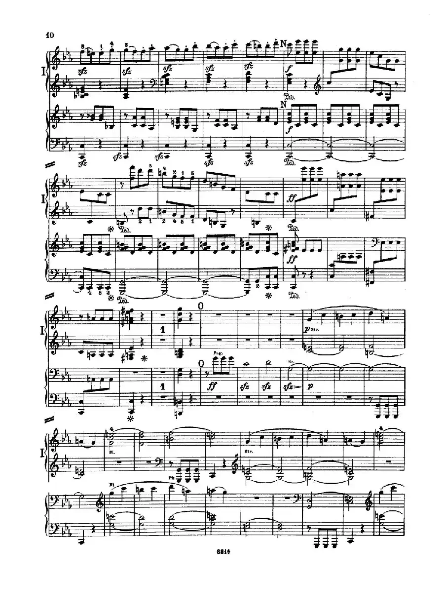 Symphony No.5 in c Minor Op.67(双钢琴版第1——2乐章)