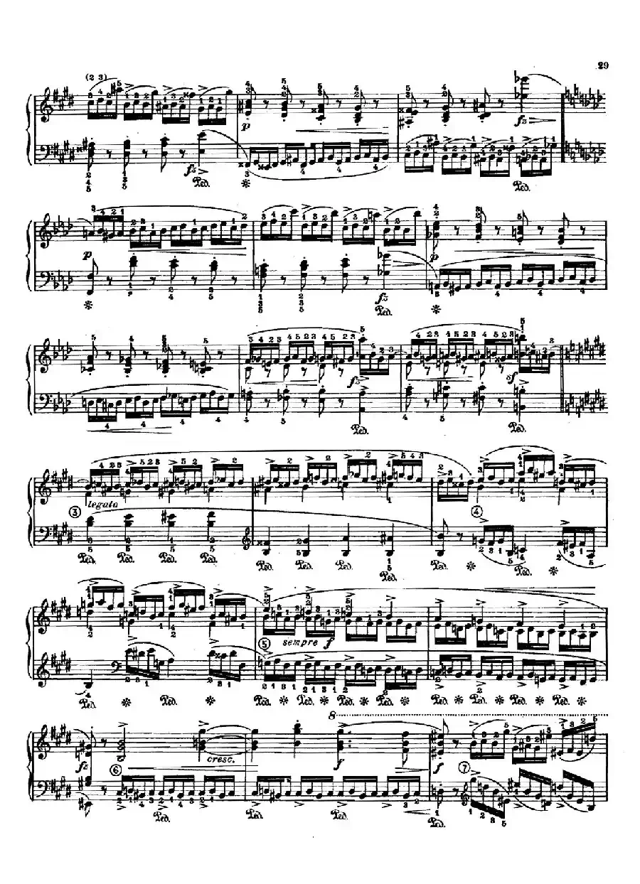 12 Etudes Op.10 柯尔托教学版(12首练习曲·4)