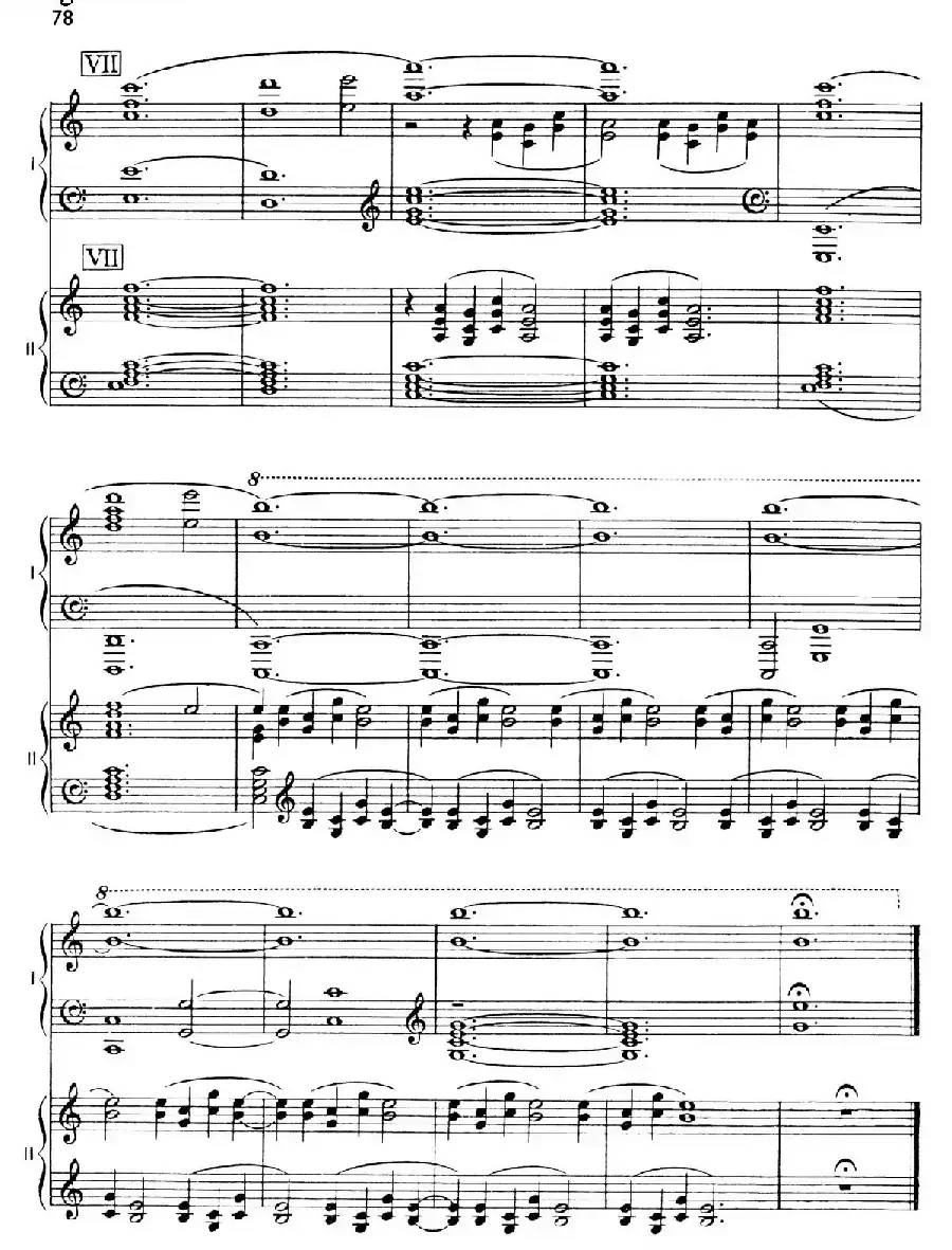 The Planets Op.32(双钢琴)(行星·第五乐章 土星—老年使者)