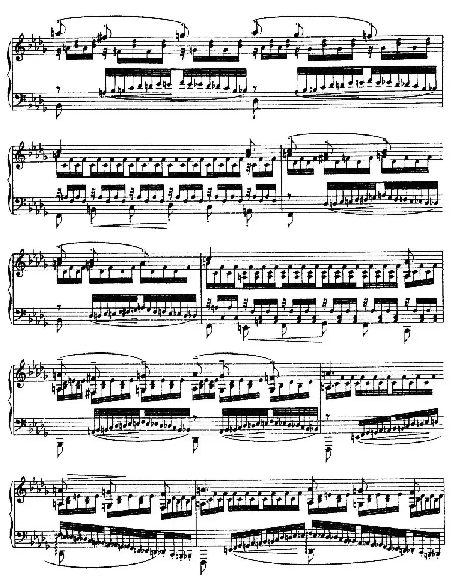 12 Etudes d'execution Transcendante S.139(12首超技练习曲·12)