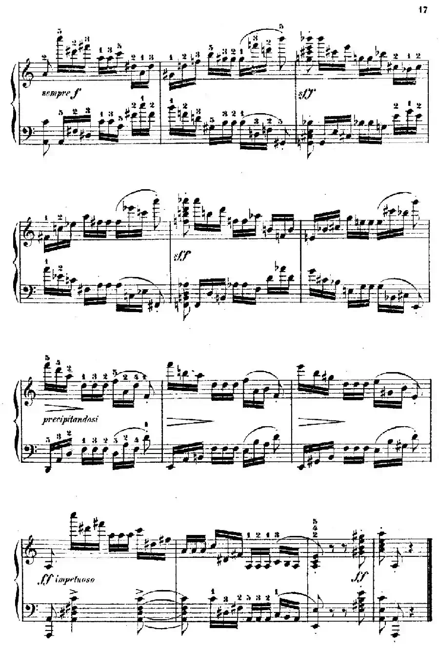 Douze Etudes de Salon Op.5(12首沙龙练习曲·3)