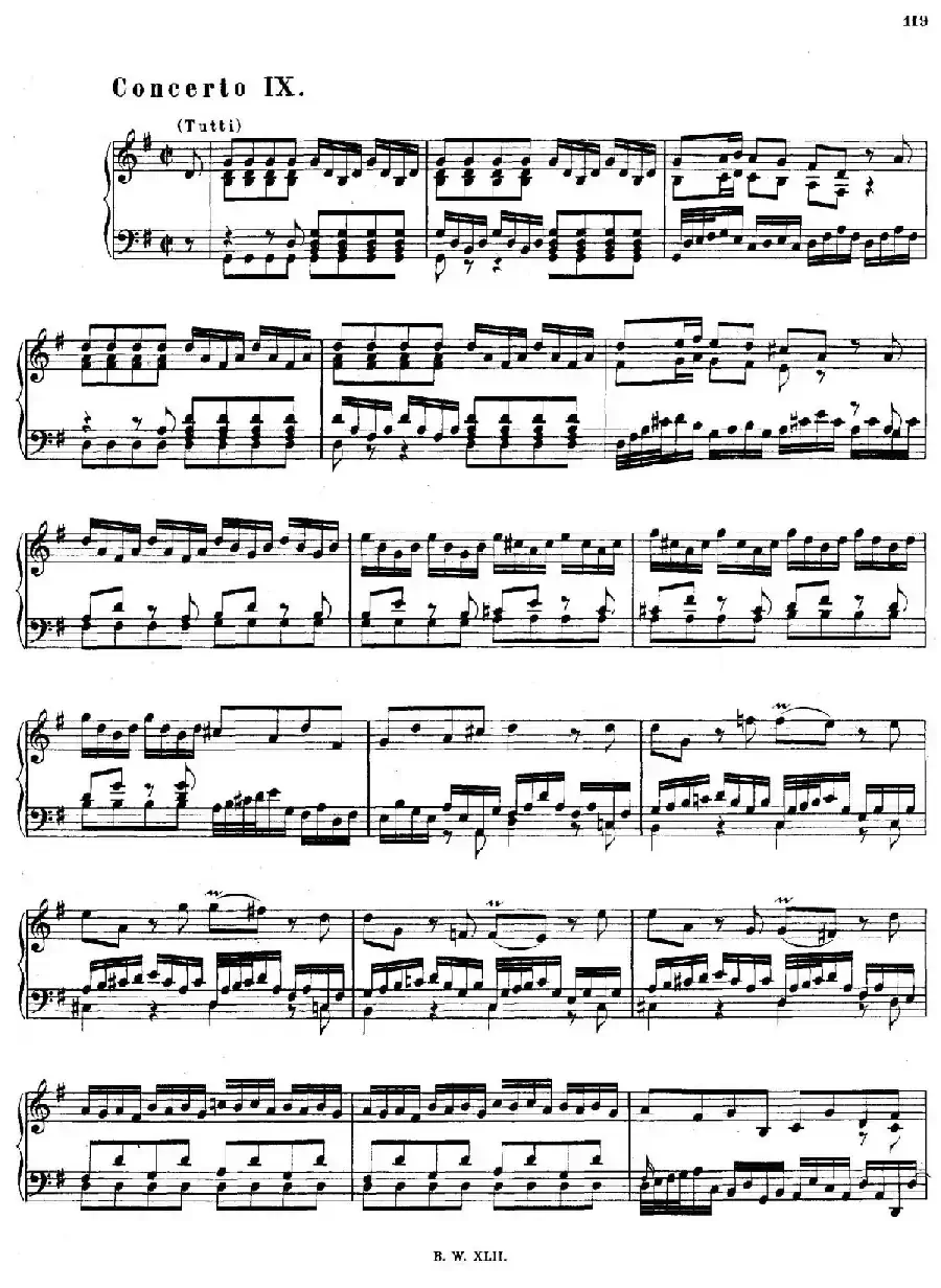 16 Concertos BWV 972-987(十六首为独奏古钢琴而作的协奏曲)(P61——70)