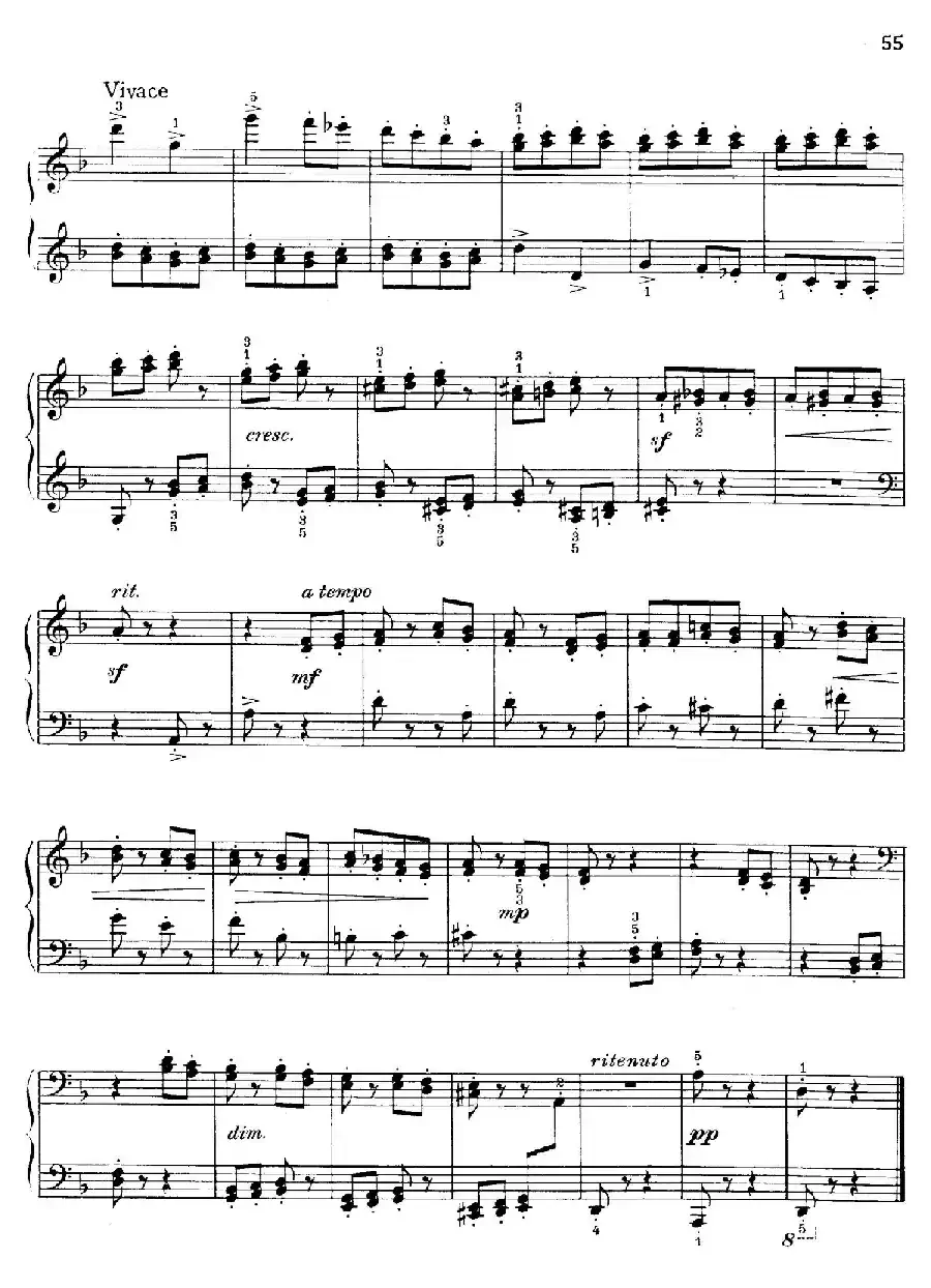 Thirty Pieces For Children Op.27(30首儿童钢琴曲 26—30)