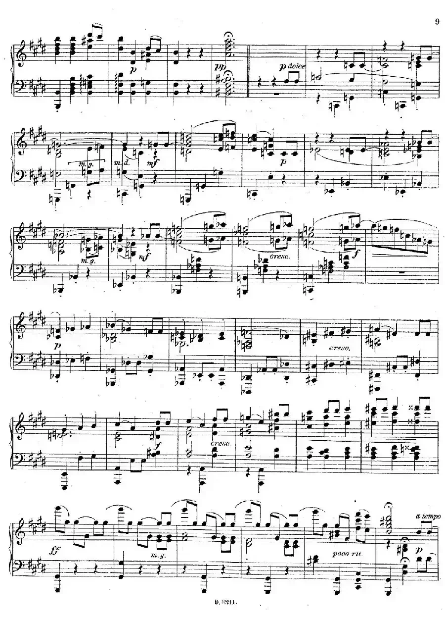 Four Pieces 4首小品 Op.2(Ⅰ)