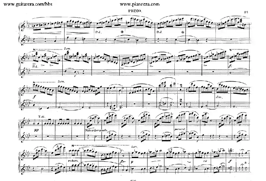 Piano Concerto No.2 in f Minor Op.21(f小调第二钢琴协奏曲·四手联弹版)