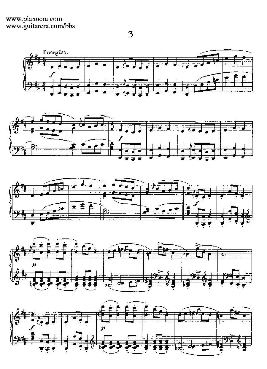 12 Spanish Danses Op.37(12首西班牙舞曲·3)