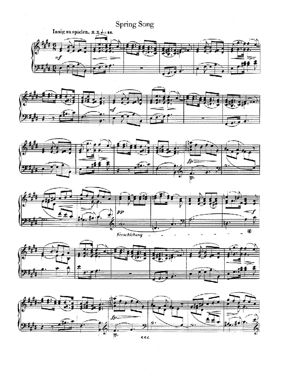 Album für die Jugend Op.68(儿童钢琴曲集)
