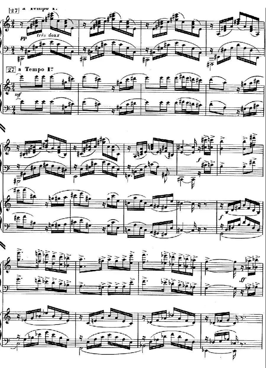 Piano Concerto in c-sharp Minor (升c小调钢琴协奏曲·第一乐章)