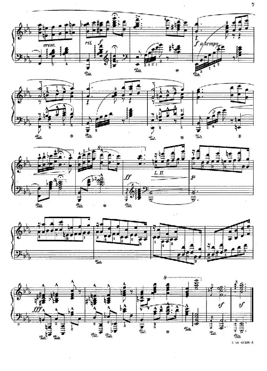 Valse Caprice in E-flat Major Op.53(降E大调随想圆舞曲)