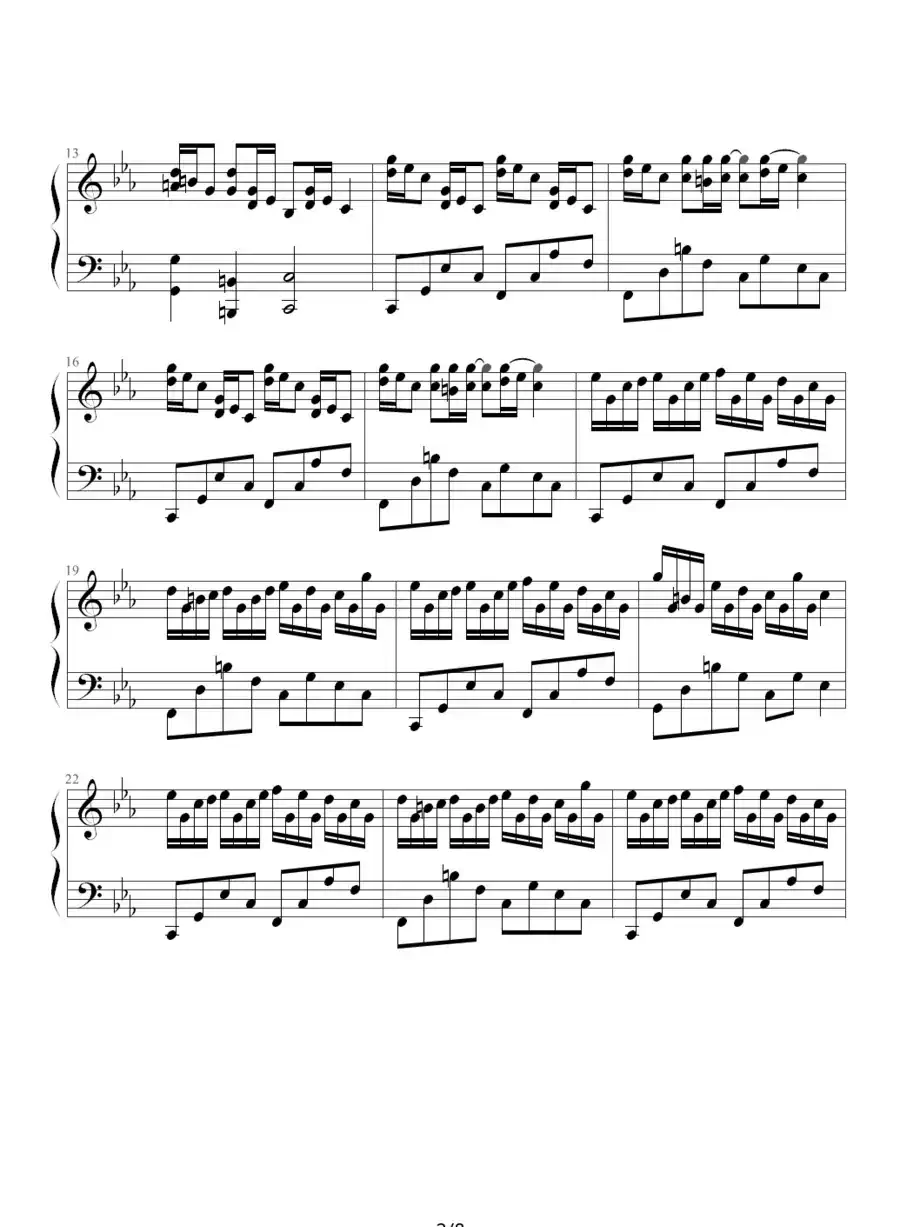 克罗地亚狂想曲（Tonci Huljie 制谱版）