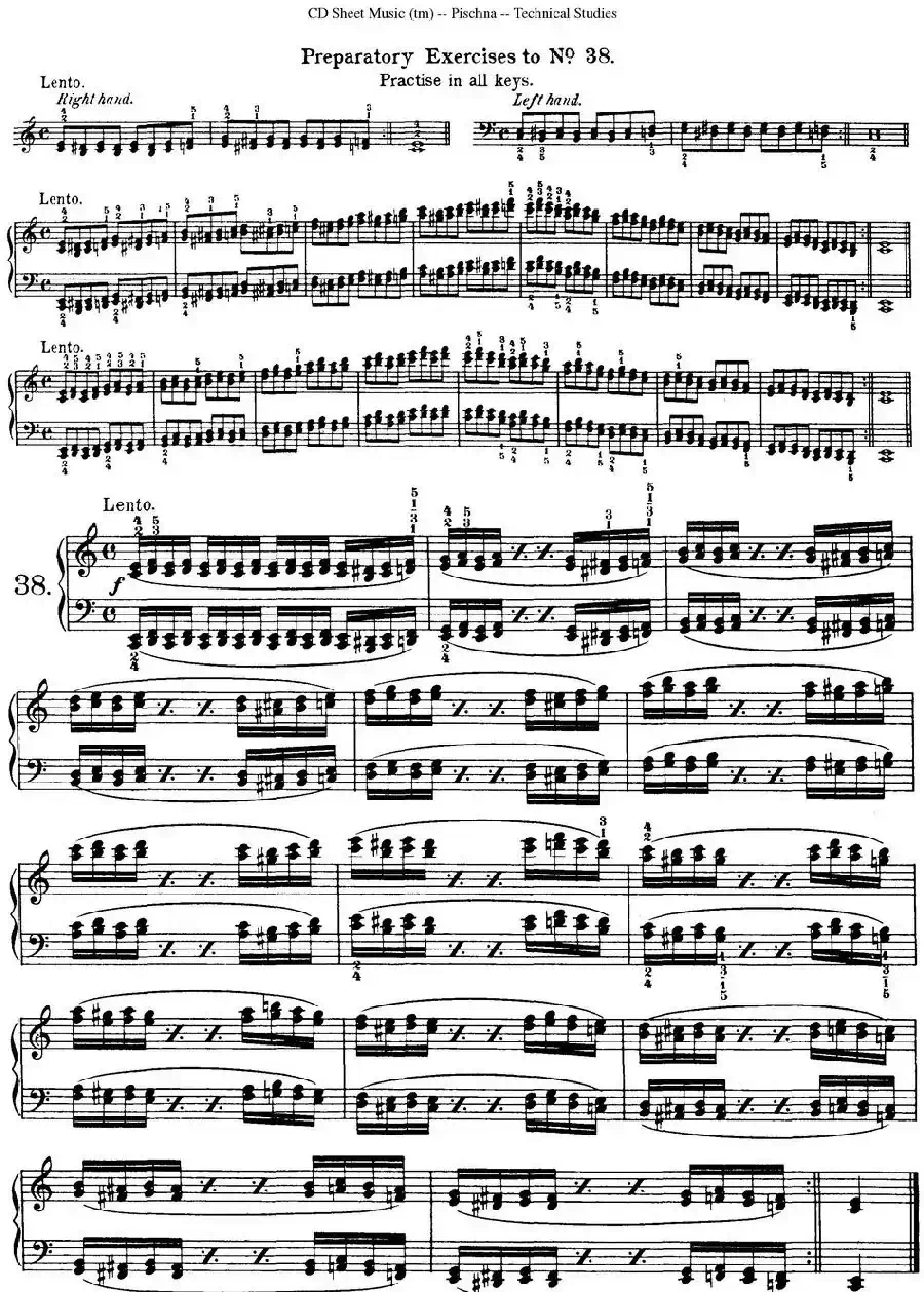 Technical Studies 60 Progressive Exercises (60首钢琴循序渐进练习曲 P51——60)
