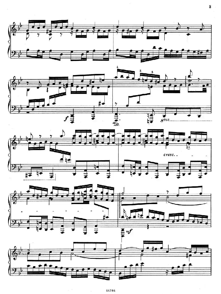 Fugue in g Minor BWV 578(g小调赋格·Borwick改编钢琴独奏版)