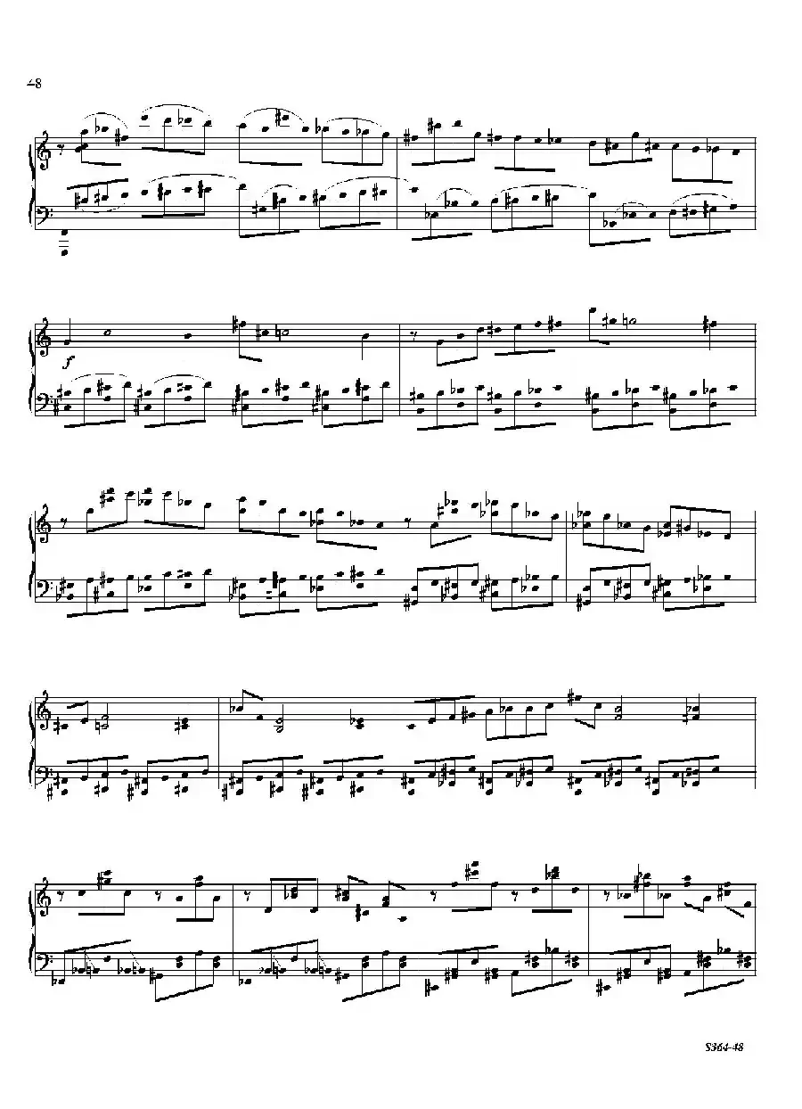 Piano Sonata No.8(第八钢琴奏鸣曲)(3)