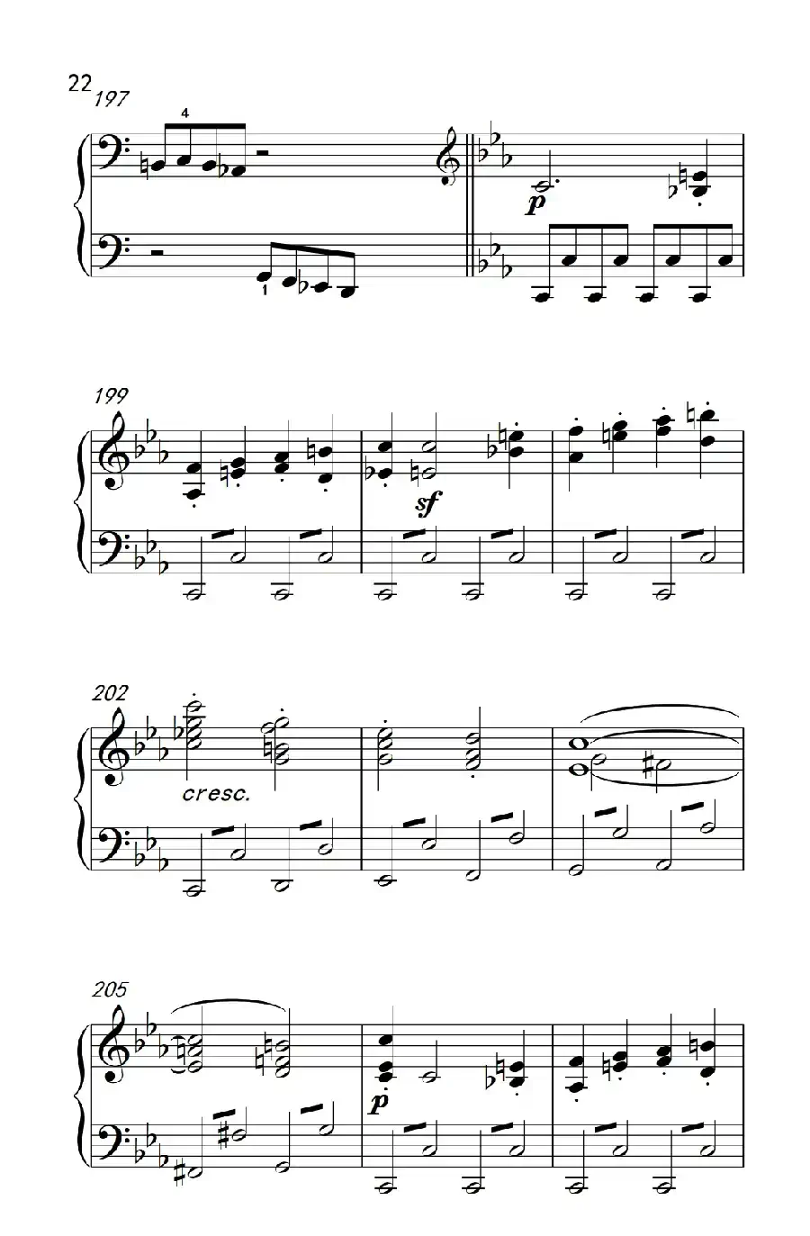 第八钢琴奏鸣曲(悲怆) 极慢的慢板序奏转辉煌的快板