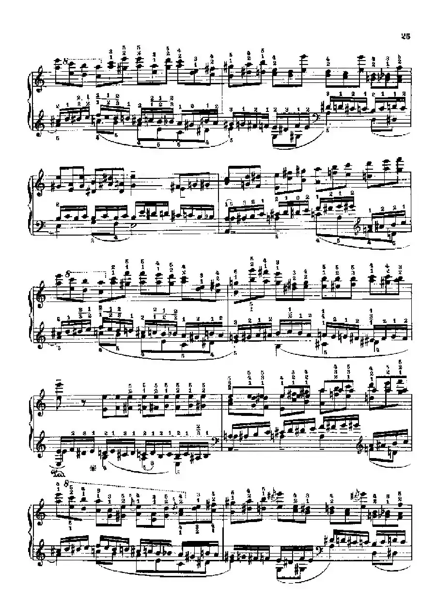 53首以肖邦练习曲为素材而作的练习曲(No.4)