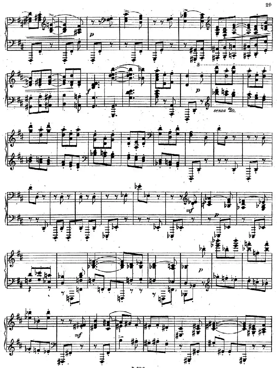 Four Pieces 4首小品 Op.2(Ⅳ)
