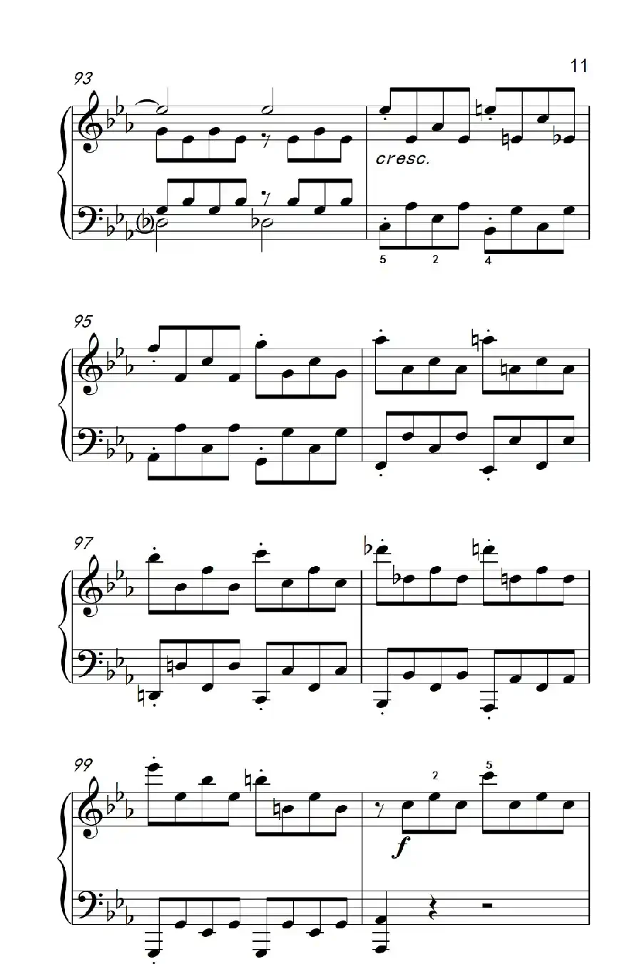 第八钢琴奏鸣曲(悲怆) 极慢的慢板序奏转辉煌的快板