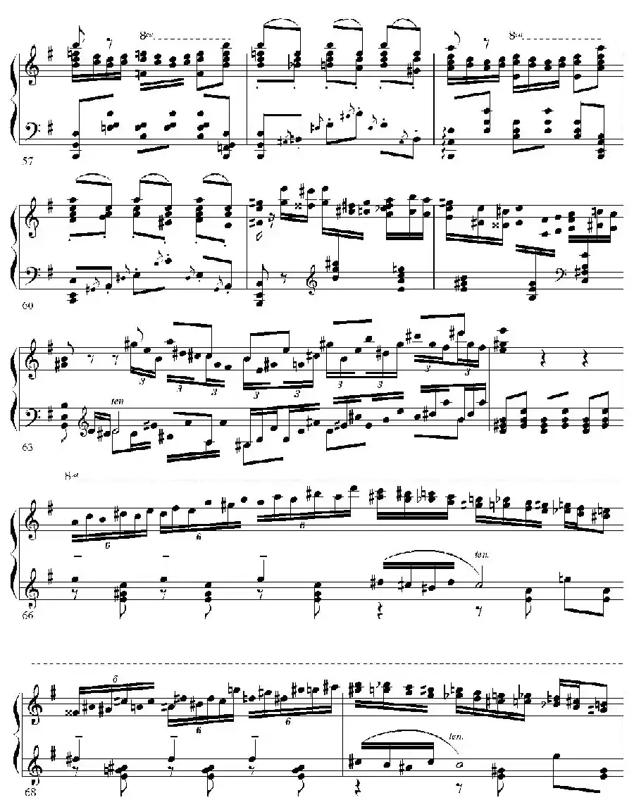 Carmen Variations 12 Pieces(12首卡门主题变奏曲·5)