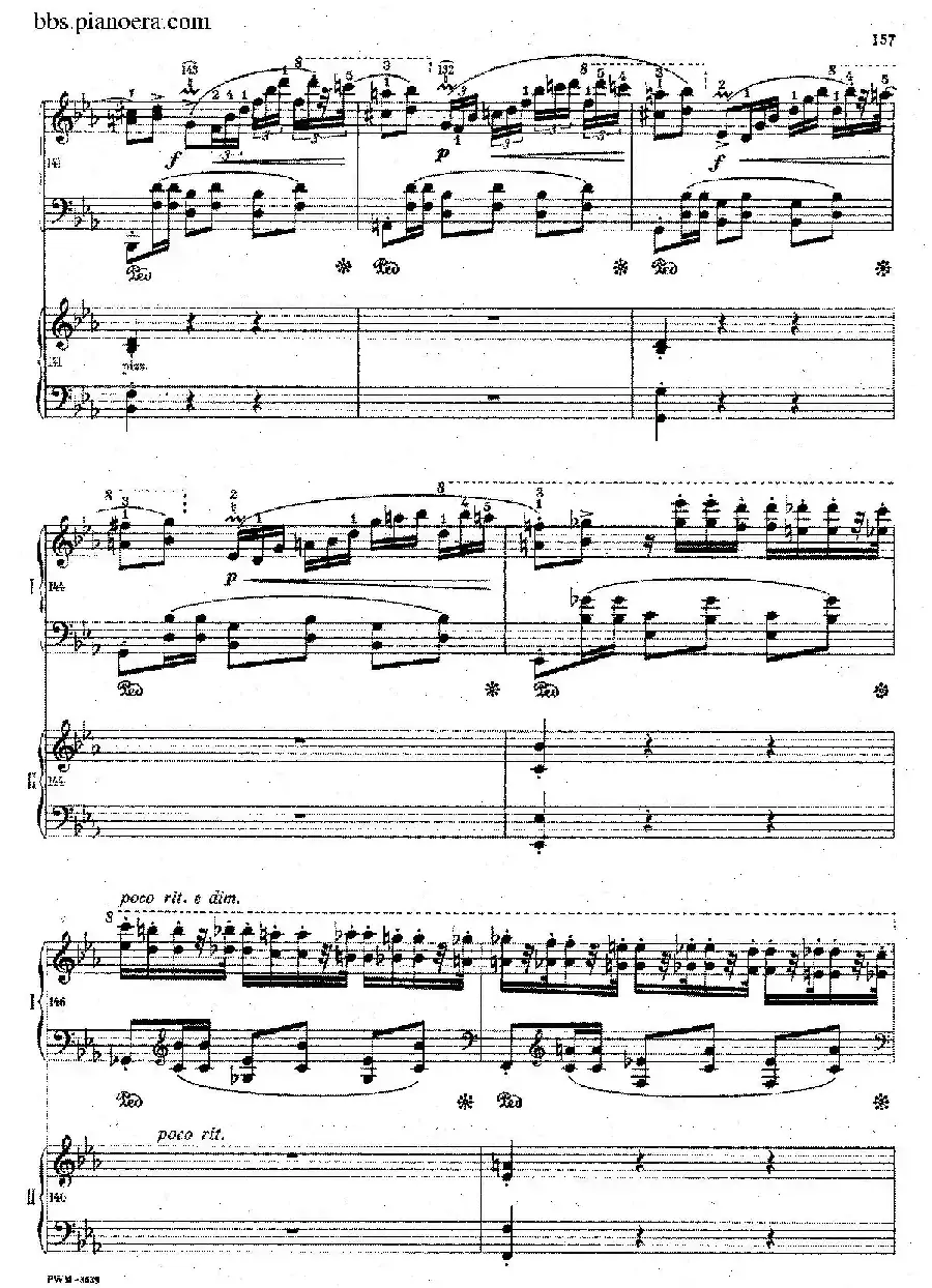 Grande Polonaise Brilliante Preceded by an Andante Spianato Op.22(平静的行板与华丽的波兰舞曲·双钢琴版)