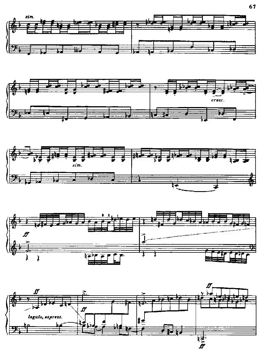 24 Preludes and Fugues Part.2 Op.45(24首前奏曲与赋格·第二部分·23)