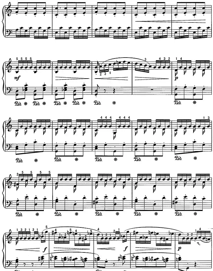 不可不弹的世界钢琴名曲:磨坊