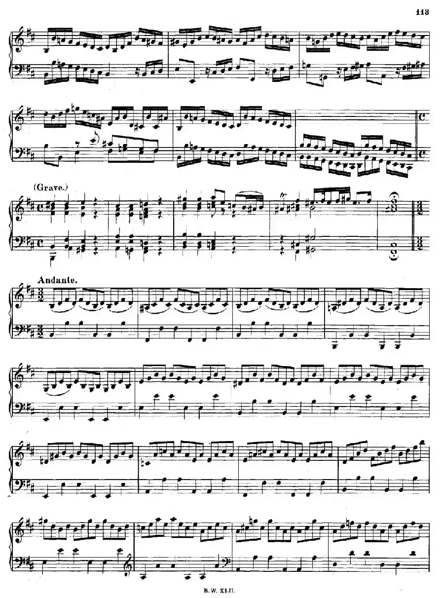 16 Concertos BWV 972-987(十六首为独奏古钢琴而作的协奏曲)(P51——60)