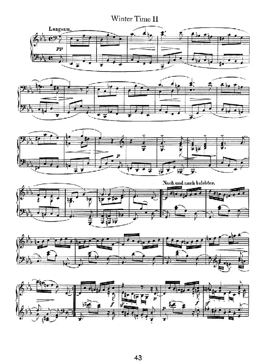 Album für die Jugend Op.68(儿童钢琴曲集)