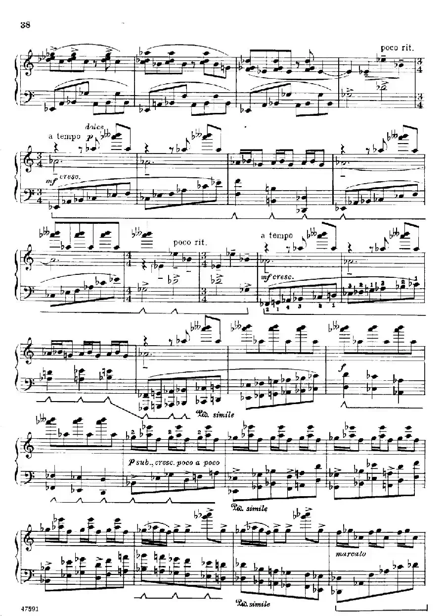 Piano Sonata in E-flat Major Op.95(降E大调钢琴奏鸣曲·Ⅲ)