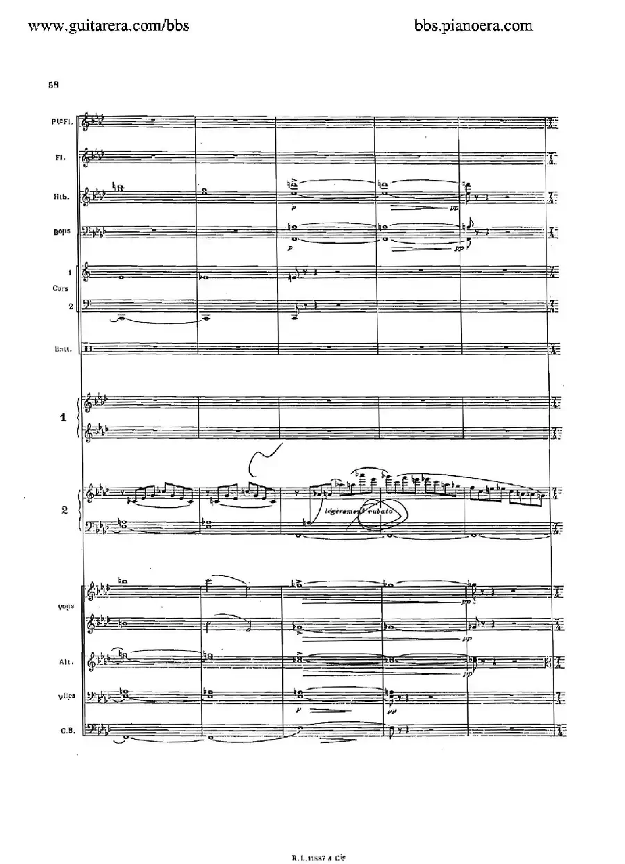 Concerto for 2 Pianos in d Minor(d小调双钢琴协奏曲·总谱)