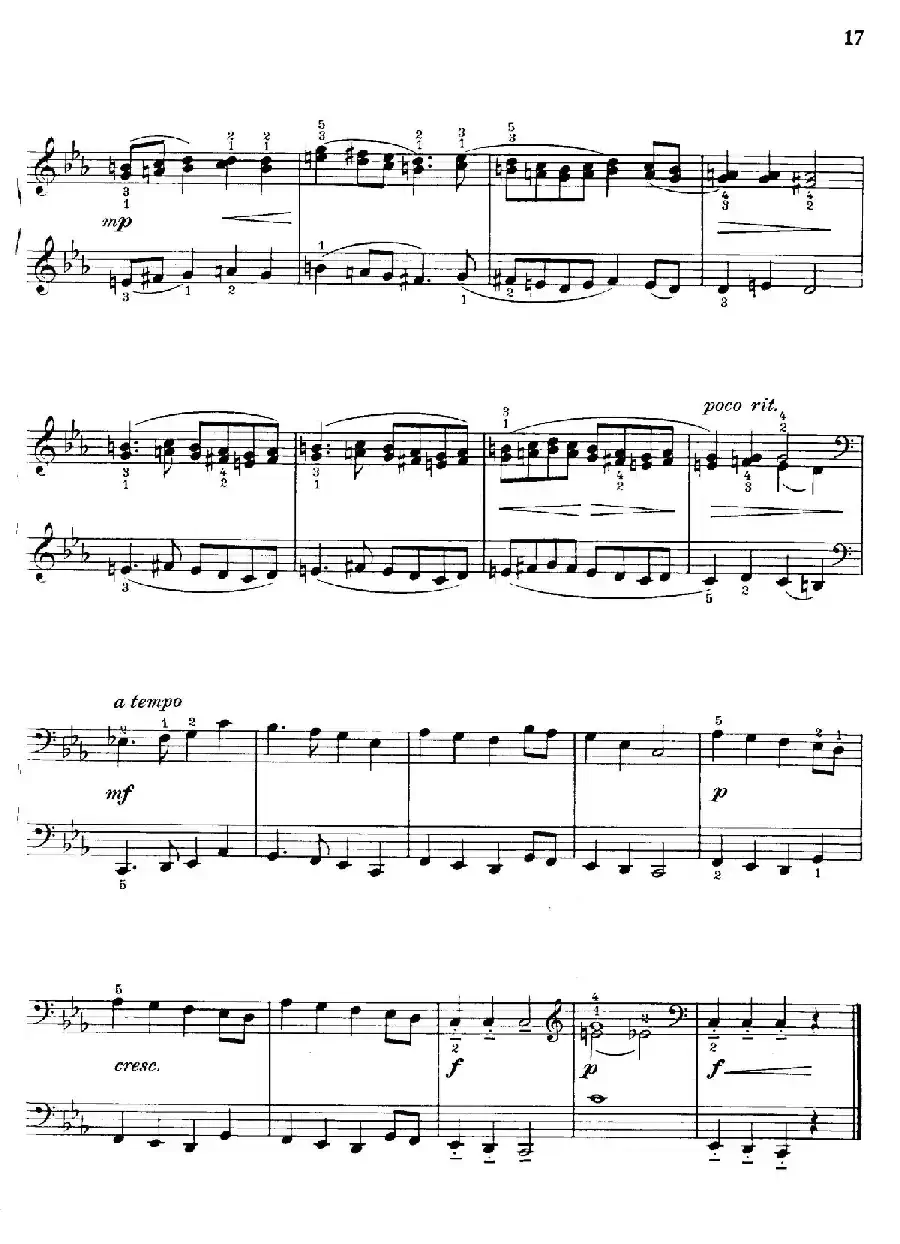 Thirty Pieces For Children Op.27(30首儿童钢琴曲 11—15)
