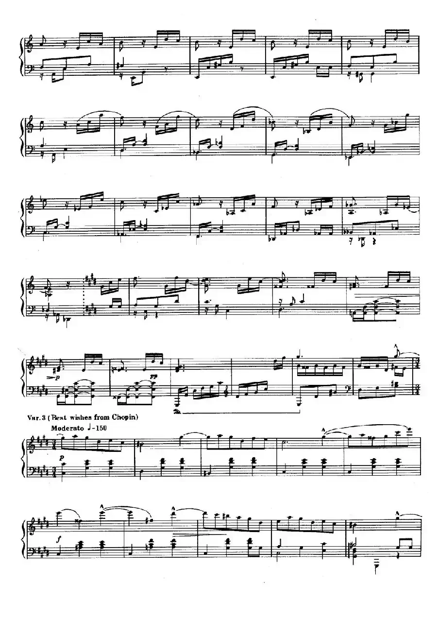 Variations on (生日快乐变奏曲)