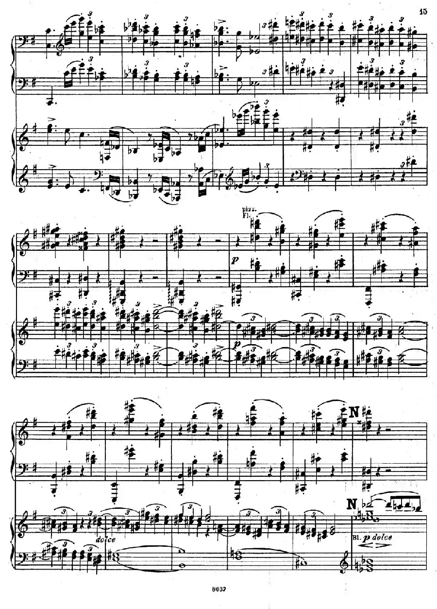 Symphony No.4 in e Minor Op.98(e小调第四交响曲·双钢琴)