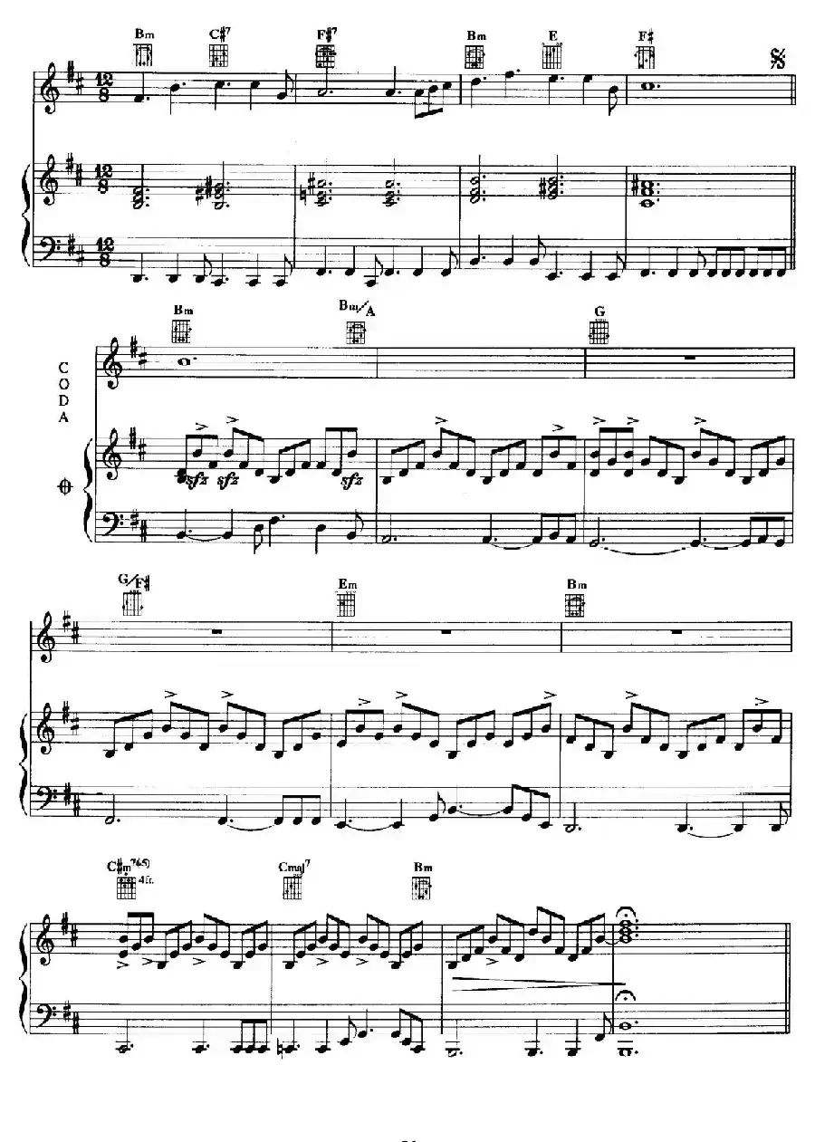电影配乐大师莫瑞康最佳20首钢琴谱(Best of Ennio Morricone·5)
