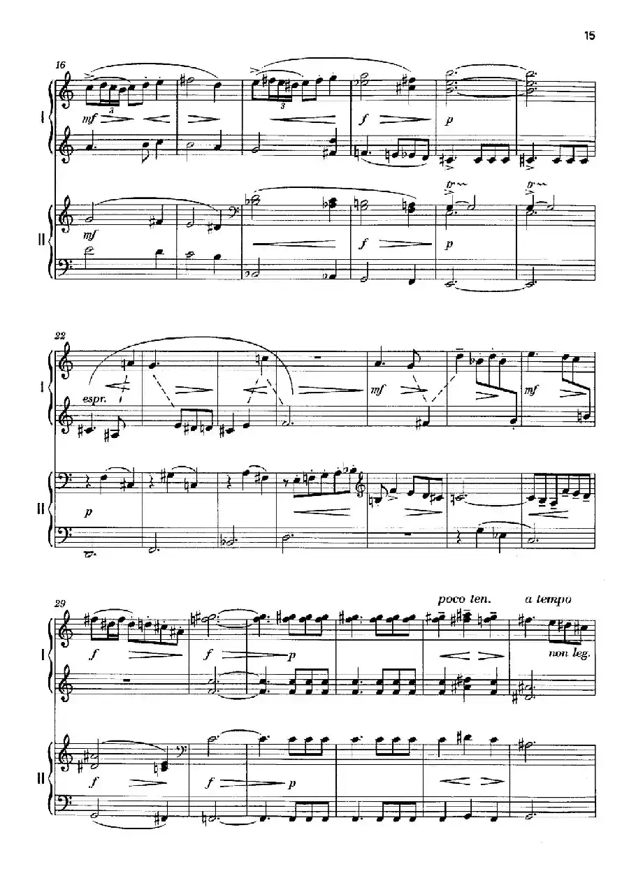 Vier Bagatellen Op.70(4首小品·Ⅱ·四手联弹)