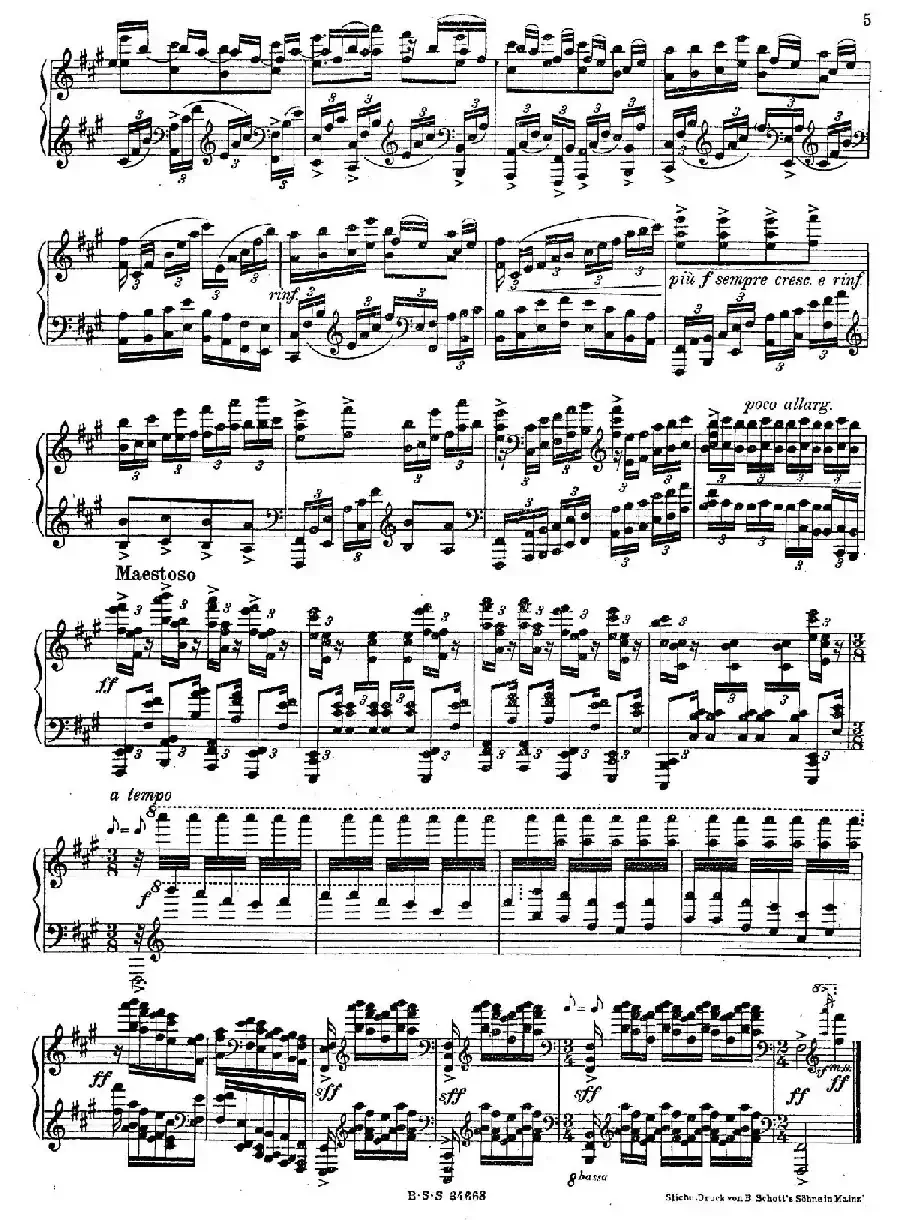 Five Concert Etudes