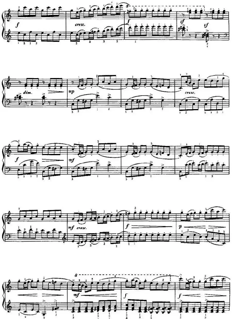 中国钢琴名曲30首:儿童组曲——快乐的节日