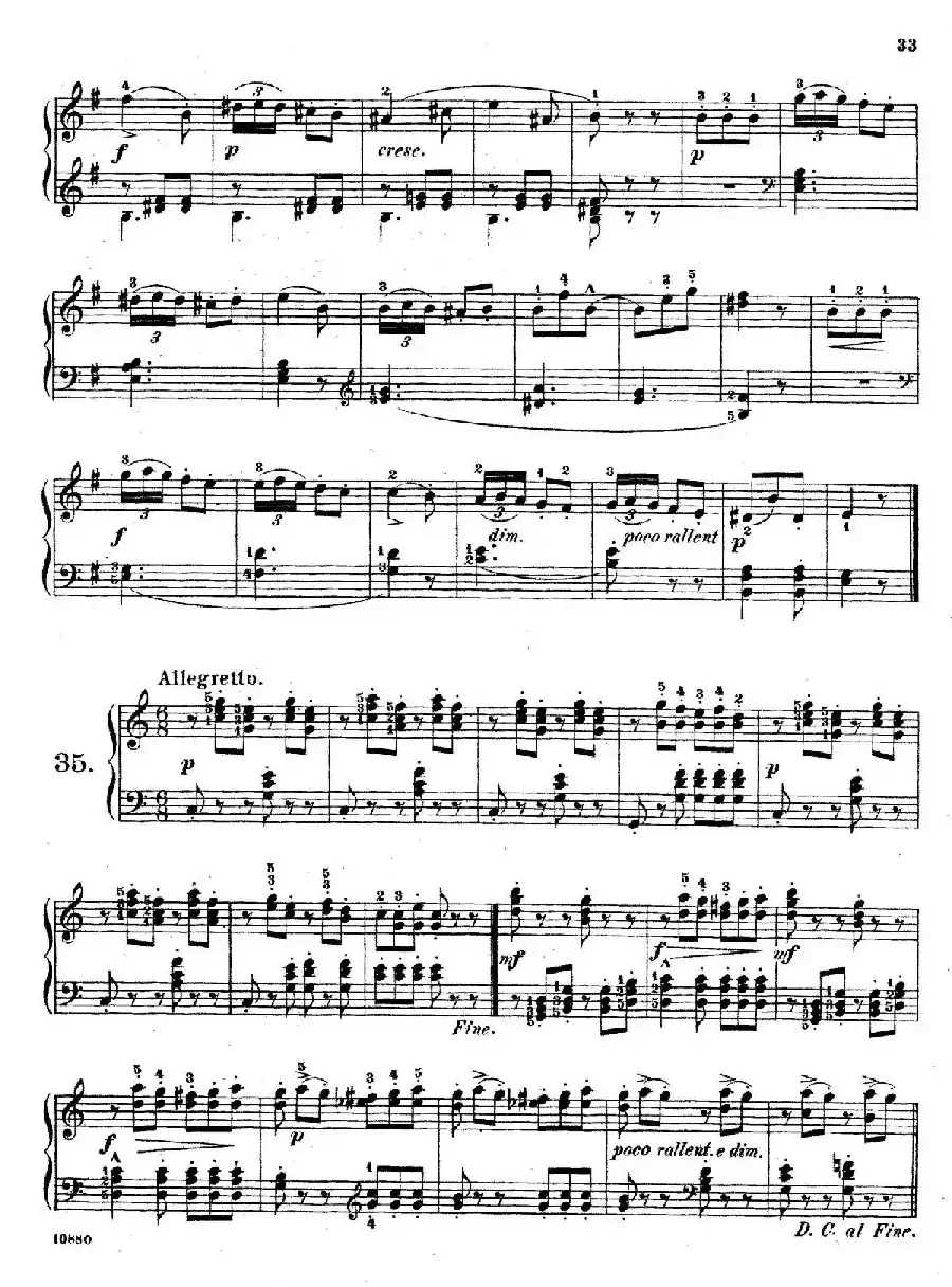 Etudes Enfantines Op.37(儿童钢琴练习曲 第31——39首)