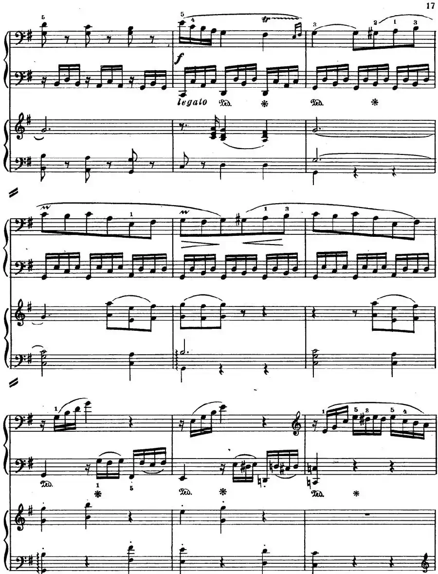 二十八部钢琴协奏曲 No.4