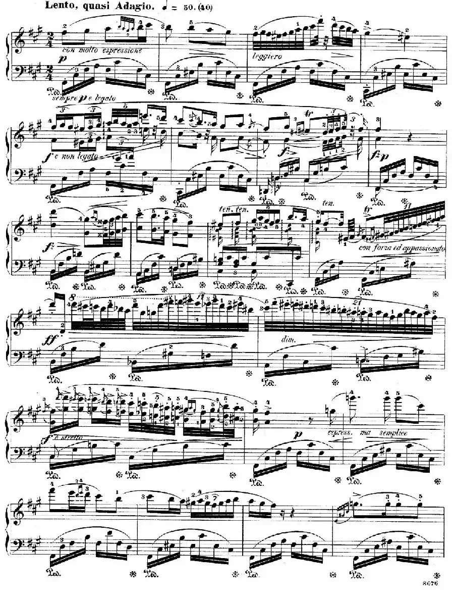 Grand Fantasy on Polish Airs Op.13(华丽的波兰民歌幻想曲·钢琴独奏版)
