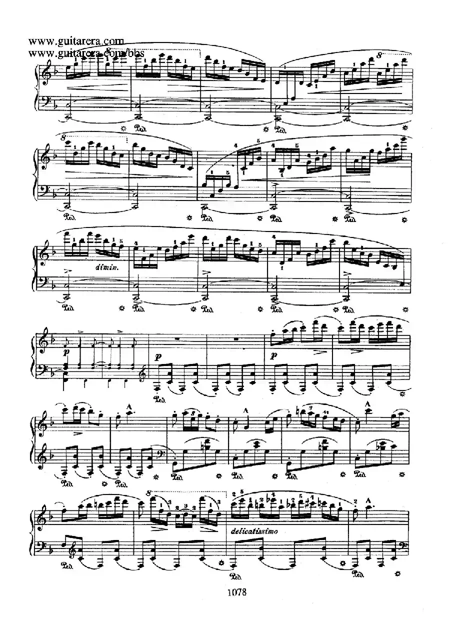 Krakowiak Grand Rondo de Concert Op.14 (克拉科维克音乐会用大回旋曲·钢琴独奏版)