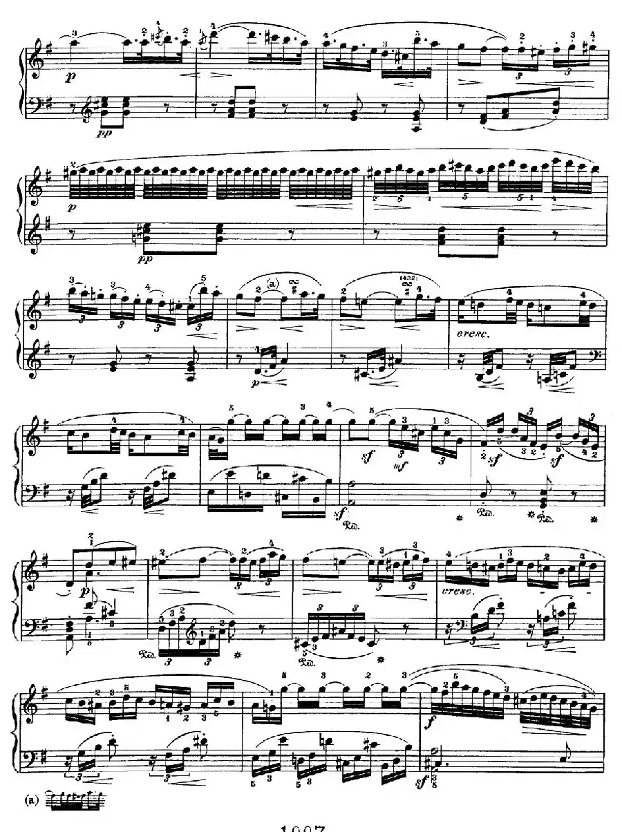 Two Rondos Op.51 No.1(2首回旋曲·2、G大调)